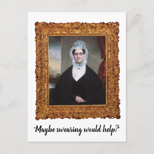 ハガキ救済が出おもしろい来 ポストカード (正面)