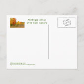 ハガキ来シガン生鮮やか色紙 ポストカード (裏面)