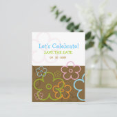 ハガキ祝を使う 案内ポストカード (スタンド正面)