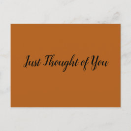 ハガキ考えー-：ここに来てほしい… ポストカード