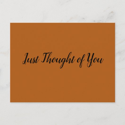 ハガキ考えー-：ここに来てほしい… ポストカード (正面)