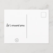 ハガキ考えー-：すぐに接続しよう。 ポストカード (裏面)