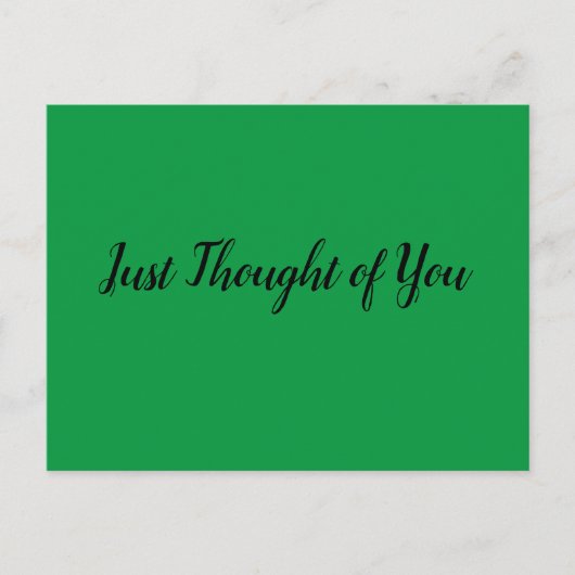 ハガキ考えー-：すぐに接続しよう。 ポストカード (正面)