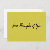 ハガキ考えー:そして…その素晴らしスマイル! ポストカード (正面/裏面)