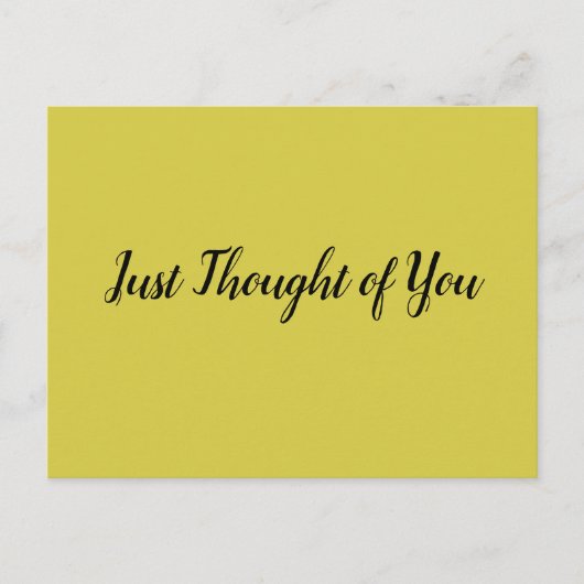 ハガキ考えー:そして…その素晴らしスマイル! ポストカード (正面)