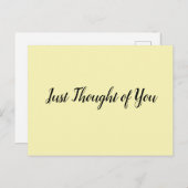 ハガキ考えー:笑顔でストップあり。 ポストカード (正面/裏面)