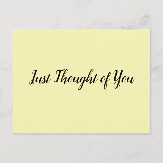 ハガキ考えー:笑顔でストップあり。 ポストカード (正面)