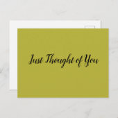 ハガキ考えー-: Peace. ポストカード (正面/裏面)