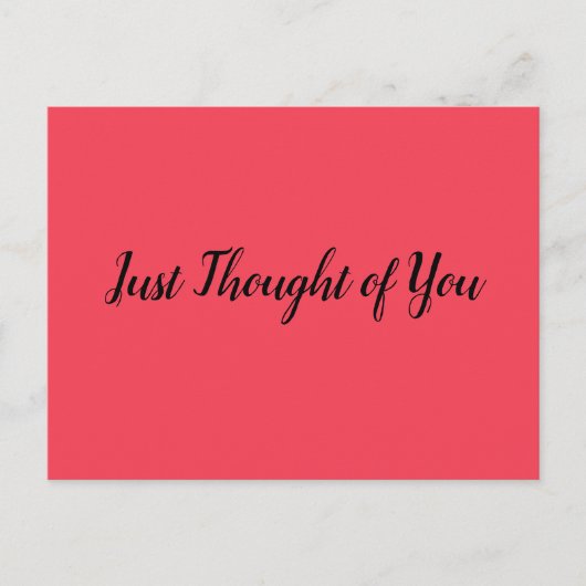 ハガキ考えー: Peace & Happiness ポストカード (正面)