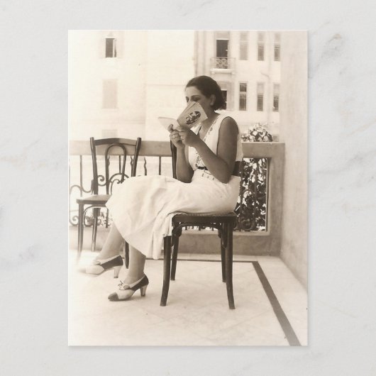 ハガキ読の喜び ポストカード (正面)