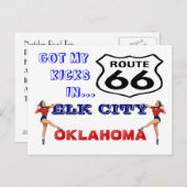 ハガキ蹴がルートで取得66 - Road Trip PC ポストカード (正面/裏面)