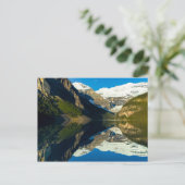 ハガキ鏡レイクルイーズ,アルバータカナダ ポストカード (スタンド正面)