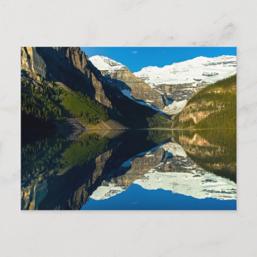 ハガキ鏡レイクルイーズ,アルバータカナダ ポストカード (正面)