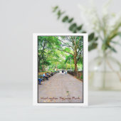 ハガキ9 – ワシントンSquare Park, NYC ポストカード (スタンド正面)