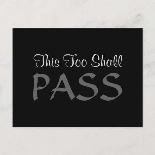 ハガキ「これも合格しよう」 ポストカード (正面)