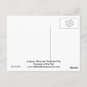 ハガキ、アヴィニョン ポストカード (裏面)