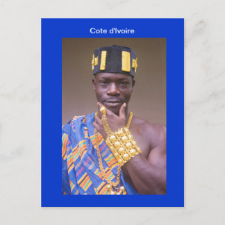 ハガキ、イヴォイリアン・ラビッサ ポストカード