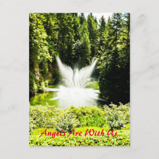 ハガキ・エンジェルが一緒にいる ポストカード