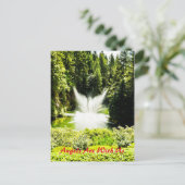 ハガキ・エンジェルが一緒にいる ポストカード (スタンド正面)