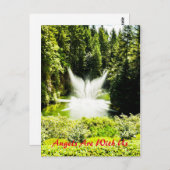 ハガキ・エンジェルが一緒にいる ポストカード (正面/裏面)