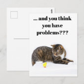 ハガキ・カッツシャウト「クューケン」とシュヴァルツァー・ユーモア ポストカード (正面/裏面)