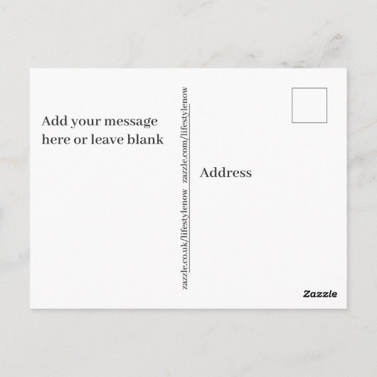 ハガキ – ゲイレインボー誇りを持った、自分が何者であるかを知る ポストカード (裏面)