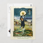 ハガキ・スイス・アブシーニ版 ポストカード (正面/裏面)