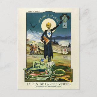 ハガキ・スイス・アブシーニ版 ポストカード