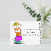 ハガキ&ニューター猫シェルター ポストカード (スタンド正面)