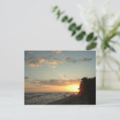 ハガキ：ハワイの一日の終わり ポストカード (スタンド正面)
