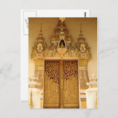 ハガキ・ビエンチャン・ラオス ポストカード (正面/裏面)