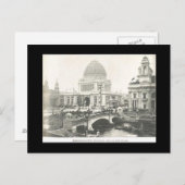 ハガキ – ワールドのフェア・アドミニストレーションとグランド ポストカード (正面/裏面)