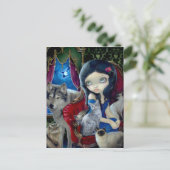 ハガキ「夜の呼びかけ」 ポストカード (スタンド正面)