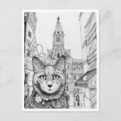 ハガキ – Philadelphia Cat near City Hall ポストカード (正面)