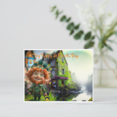 ハガキAサンパトリックの日 ポストカード (スタンド正面)