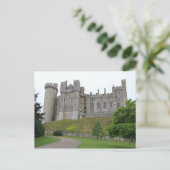ハガキArundel Castle Overall, West Sussex U.K. ポストカード (スタンド正面)