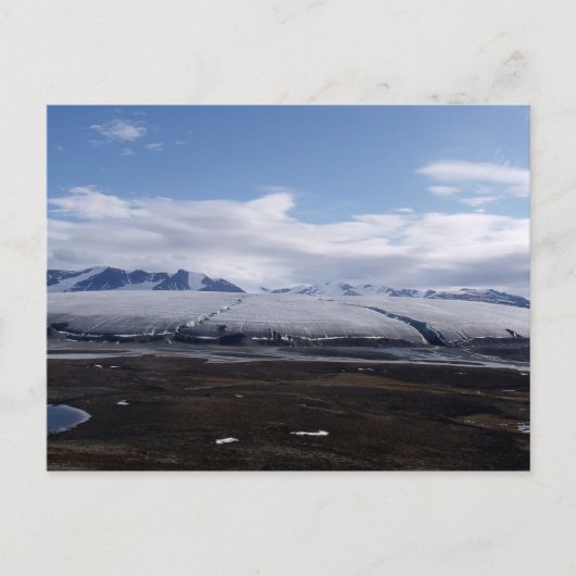 ハガキBylot Island Glacier, Nunavut，カナダ ポストカード (正面)