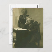 ハガキEdvard Grieg & Nina Hagerup Circa 1900 ポストカード (正面/裏面)