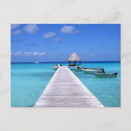 ハガキKia Ora、Rangiroa Atoll フランスの Polynesia ポストカード (正面)