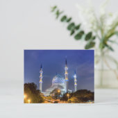 ハガキShah Alam Selangor（マレーシア） ポストカード (スタンド正面)