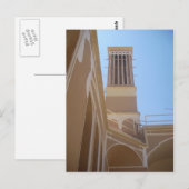 ハガキThe city of Yazd,イラン ポストカード (正面/裏面)