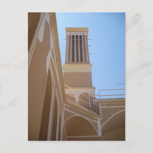 ハガキThe city of Yazd,イラン ポストカード (正面)
