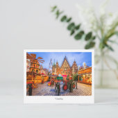 ハガキWorclaw night scene，ポーランド ポストカード (スタンド正面)