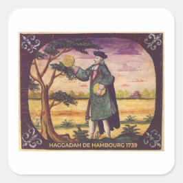 ハガダパソバーセダーペサハマッツァー スクエアシール