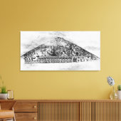 ハガダ出身のイギリス人ユダヤ人の風刺画 キャンバスプリント (インサイチュ (リビング))