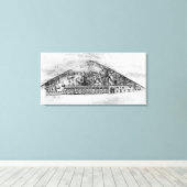 ハガダ出身のイギリス人ユダヤ人の風刺画 キャンバスプリント (インサイチュ (ウッドフロア))