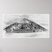 ハガダ出身のイギリス人ユダヤ人の風刺画 ポスター (正面)