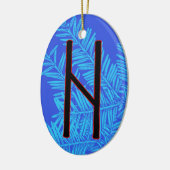 ハガラズルーンユール（キリスト降誕祭）オーナメント – 変換！ セラミックオーナメント (左)