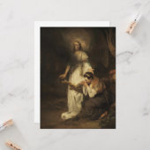 ハガルと天使（カレル・ファブリティウス著） カード (正面/裏面インサイチュ)