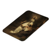 ハガルと天使（カレル・ファブリティウス著） マグネット (左側)